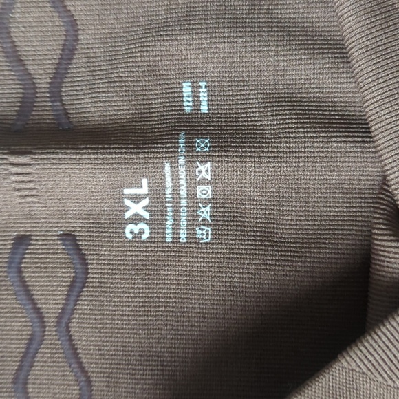 Att Lady High-Waisted Brown Shorts Shapewear Tummy Control Shorts - NWT 3XL - Picture 6 of 7